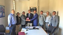 ALİAĞA DENİZ TİCARET ODASI YENİ YÖNETİMİNDEN BAŞKAN GENÇER’E ZİYARET