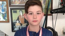 Burhaniye’de Hasan Taha atletizmde ilçe birincisi oldu