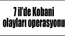 7 İl’de Kobani olayları operasyonu  - haberi