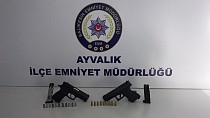 Balıkesir'de polis 6 silah ele geçirdi - haberi