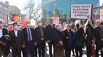 EDREMİT CHP, ELEKTRİK ZAMLARINI PROTESTO ETTİ - haberi