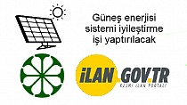 Güneş enerjisi sistemi iyileştirme işi yaptırılacak - haberi