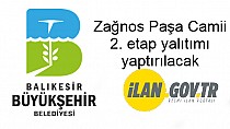 Zağnos Paşa Camii 2. etap yalıtımı yaptırılacak - haberi