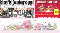 08.03.2018 Tarihli Gazetemiz