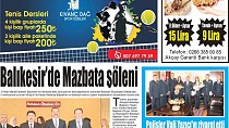 09.04.2019 Tarihli Gazetemiz