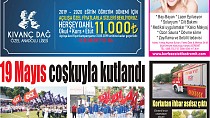 20.05.2019 Tarihli Gazetemiz