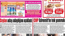 31.10.2018 Tarihli Gazetemiz