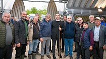 Büyükşehir Belediye Başkanı Ahmet Akın, Hayvan Pazarının şartlarını iyileştirecek / 30.04.2024 SALI
