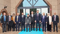 AK Parti Genel Başkan Yardımcısı ve İnsan Hakları Başkanı Prof. Dr. Hasan Basri Yalçın’dan Rektör Oğurlu’ya Ziyaret - haberi
