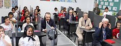 AVCILAR ZEHRA FERHATOĞLU İLKOKUL/ORTAOKULU DİL LABORATUVARI AÇILDI