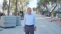AYVALIK’TA YOL DÖNÜŞÜMÜ 150 EVLER MAHALLESİ’NDEN BAŞLADI...