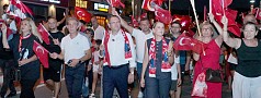 AYVALIK’TA ZAFER BAYRAMI KUTLAMALARI COŞKULU GEÇTİ
