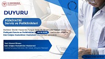 BALIKESİR DEVLET HASTANESİ’NDE PSİKİYATRİ SERVİS VE POLİKLİNİK HİZMET NOKTASI DEĞİŞİYOR