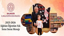BALIKESİR İL MİLLİ EĞİTİM MÜDÜRÜ KAL’DAN YIL SONU MESAJI