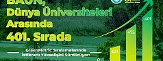 BALIKESİR ÜNİVERSİTESİ, DÜNYA ÜNİVERSİTELERİ ARASINDA 401. SIRADA
