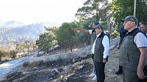 BALIKESİR VALİLİĞİ, 'GÖMEÇ KUMGEDİK MAHALLESİ KIRSALINDA BAŞLAYAN ORMAN YANGINI BÜYÜK ÖLÇÜDE KONTROL ALTINA ALINMIŞ OLUP, SOĞUTMA ÇALIŞMALARI DEVAM ETMEKTEDİR'