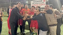BALIKESİR’DE DİN GÖREVLİLERİ YEŞİL SAHADA BULUŞTU
