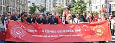 BALIKESİR’DE YAŞLILAR GÜNÜ KORTEJİ DÜZENLENDİ
