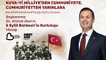 Başkan Akın, Balıkesir’in kurtuluşunun 103’üncü yıldönümünü kutladı - haberi
