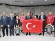 BAŞKAN AKIN, MİLLİ SPORCULARI AĞIRLADI!