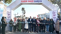 BALIKESİR’DE KADIN EMEĞİ ÇARŞISI AÇILDI