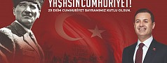 Başkan Akın’dan 29 Ekim Cumhuriyet Bayramı Mesajı
