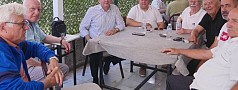 BAŞKAN ERGİN, KÜÇÜKKÖY VE SARIMSAKLI’DA BAYRAMLAŞTI