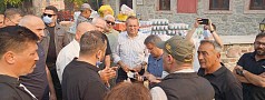 BAŞKAN ERGİN, 'YARALARIMIZI BİRLİKTE SARACAĞIZ'