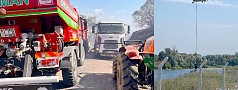BASKİ EKİPLERİ YANGIN BÖLGELERİNDE SEFERBER OLDU