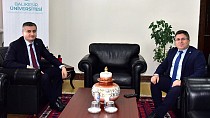 BAŞSAVCI AKIN’DAN, REKTÖR OĞURLU’YA ZİYARET