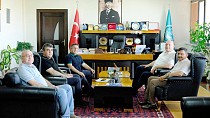 BİGADİÇ BELEDİYE BAŞKANI GÖKSEL'DEN REKTÖR YÜCEL OĞURLU'YA ZİYARET