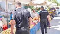 BURHANİYE BELEDİYESİ'NDEN GEÇİCİ PAZAR YERİNDE DÜZENLİ DENETİM