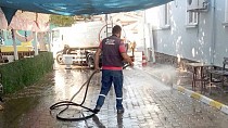 BURHANİYE BELEDİYESİ’NİN İLÇE GENELİNDE TEMİZLİK ÇALIŞMALARI SÜRÜYOR!