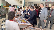 BURHANİYE HACI MEHMET FEVZİ KÖYLÜ ANADOLU İMAM HATİP LİSESİ ÖĞRENCİLERİ PROJELERİNİ SERGİLEDİ