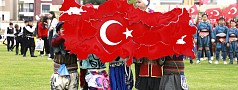 BURHANİYE’DE 23 NİSAN COŞKUSU...!