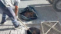 BURHANİYE’DE MAZGAL TEMİZLİĞİ ÇALIŞMALARI TİTİZLİKLE SÜRÜYOR