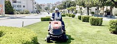 BURHANİYE’DE YEŞİL ALAN VE PARKLARDA KAPSAMLI ÇALIŞMALAR SÜRÜYOR