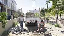 BURHANİYE BELEDİYESİ FEN İŞLERİ EKİPLERİNDEN ARALIKSIZ HİZMET