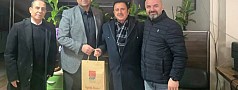 CHP EDREMİT İLÇE BAŞKANI YALÇINTAŞ'TAN GAZETEMİZE 10 OCAK ZİYARETİ!
