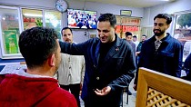 CHP GENÇLİK KOLLARI GENEL BAŞKANI HAVRAN'I ZİYARET ETTİ!