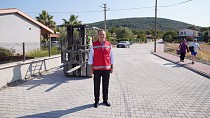 CUNDA ARKA DENİZ – ÇATALTEPE YOLUNDA ÇALIŞMALAR TAMAMLANDI