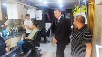 EDREMİT KAYMAKAMI ENGİN’DEN ESNAF ZİYARETLERİ