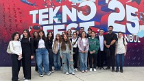 Edremit ŞEHİT MUSTAFA SERİN Fen Lisesi öğrencilerinden TEKNOFEST ziyareti - haberi