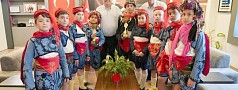 EDREMİT’İN GURURU BELEDİYE GENÇLİK MERKEZİ HALK OYUNLARI EKİBİ’NDEN BAŞKAN ERTAŞ’A ZİYARET