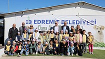 EDREMİT’TE DÜNYA HAYVANLARI KORUMA GÜNÜ’NDE ANLAMLI BULUŞMA