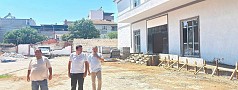 HAVRAN KAYMAKAMI EVLİCE, TOPLUM SAĞLIĞI MERKEZİ İNŞAATIN'DA İNCELEMELERDE BULUNDU