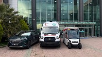 BALIKESİR ÜNİVERSİTESİ HASTANESİNDE HASTA HİZMETLERİ ARAÇ FİLOSU YENİ AMBULANSLA GÜÇLENDİ