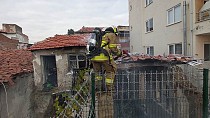 İbrahimce mahallesinde metruk ev yangını - haberi