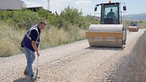 HALK İSTEDİ, BAŞKAN AKIN YOL ÇİLESİNİ BİTİRDİ