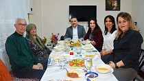KAYMAKAM ODABAŞ’TAN ŞEHİT AİLESİNE GÖNÜL SOFRASI ZİYARETİ